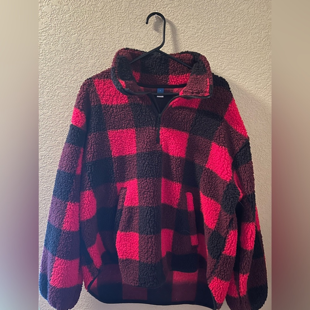 Old Navy Sherpa Quarter Zip